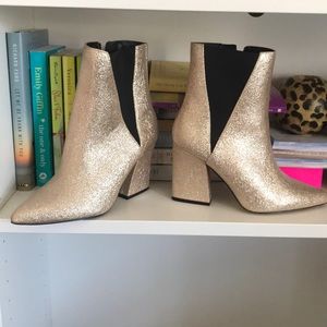 Fabulous Gold booties